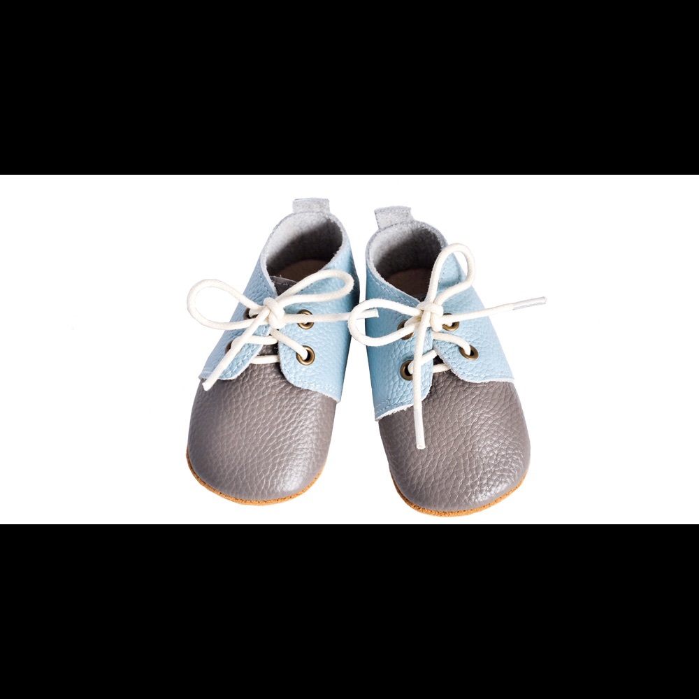Ami Peluche Baby Boy soft sole shoes
